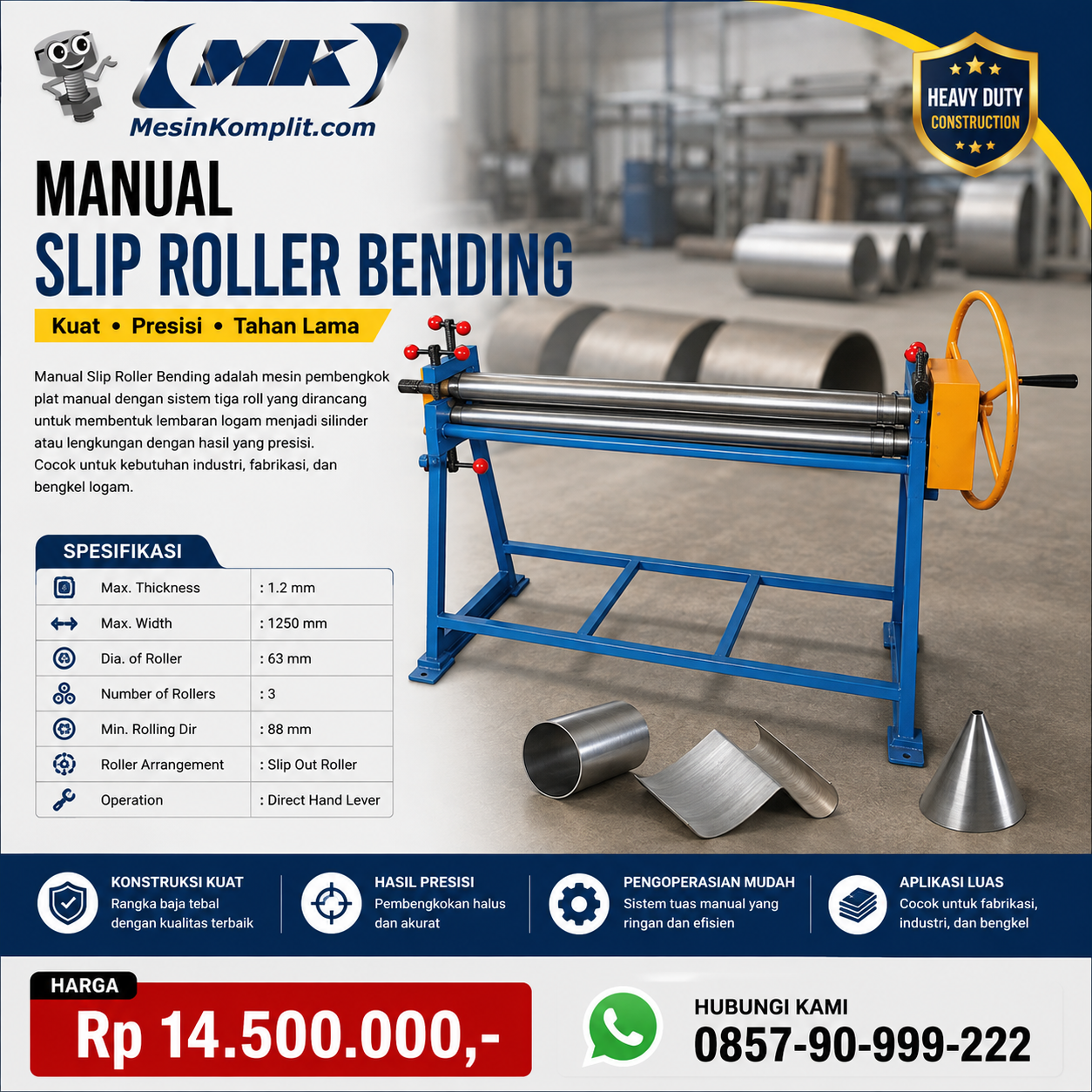 Tekuk Plat Roller (M...